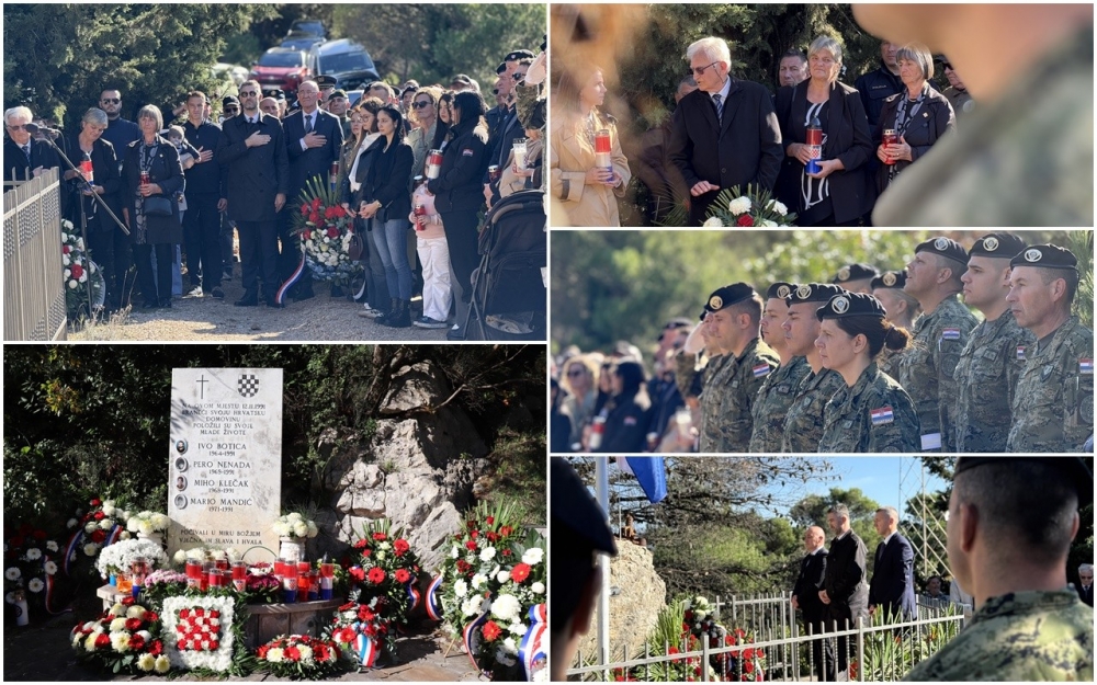 Odana počast jedanaestorici branitelja koji su poginuli na dana&scaron;nji dan na Strinčjeri i u Komolcu