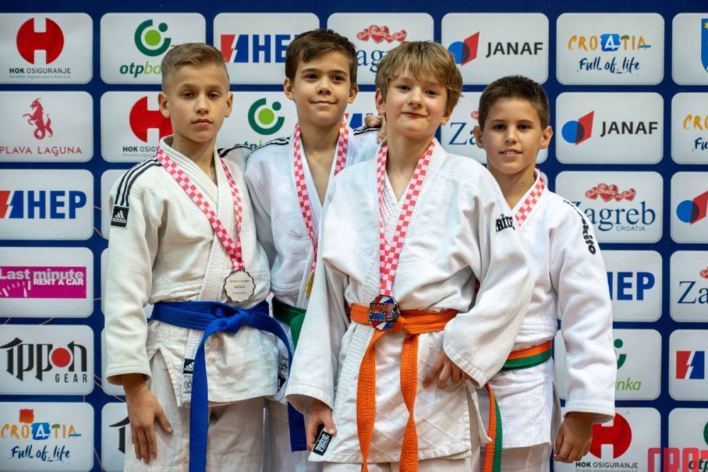 Luk&scaron;a Bračić drugi, a Ivano Sabljo treći na Prvenstvu Hrvatske za dječake i djevojčice u judu