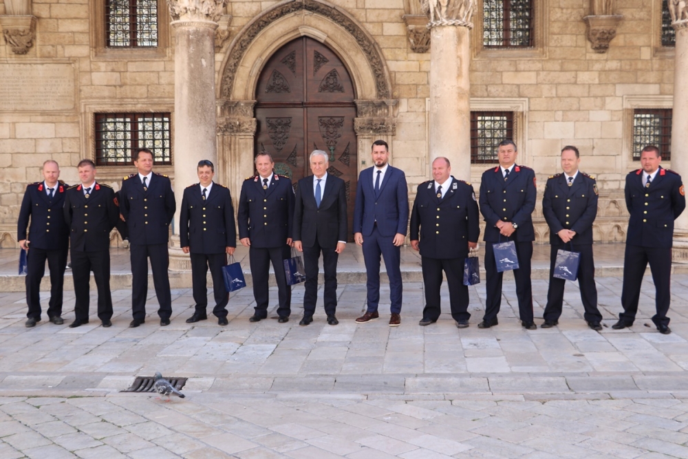 Povodom blagdana svetog Florijana u županiji održan prijem za predstavnike Vatrogasne zajednice