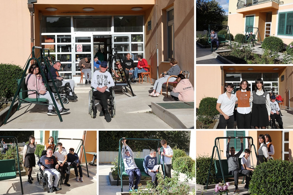 Kroz projekt Girls own STEM &scaron;tićenici Centra Josipovac dobili četiri vrtne ljuljačke (FOTOGALERIJA)