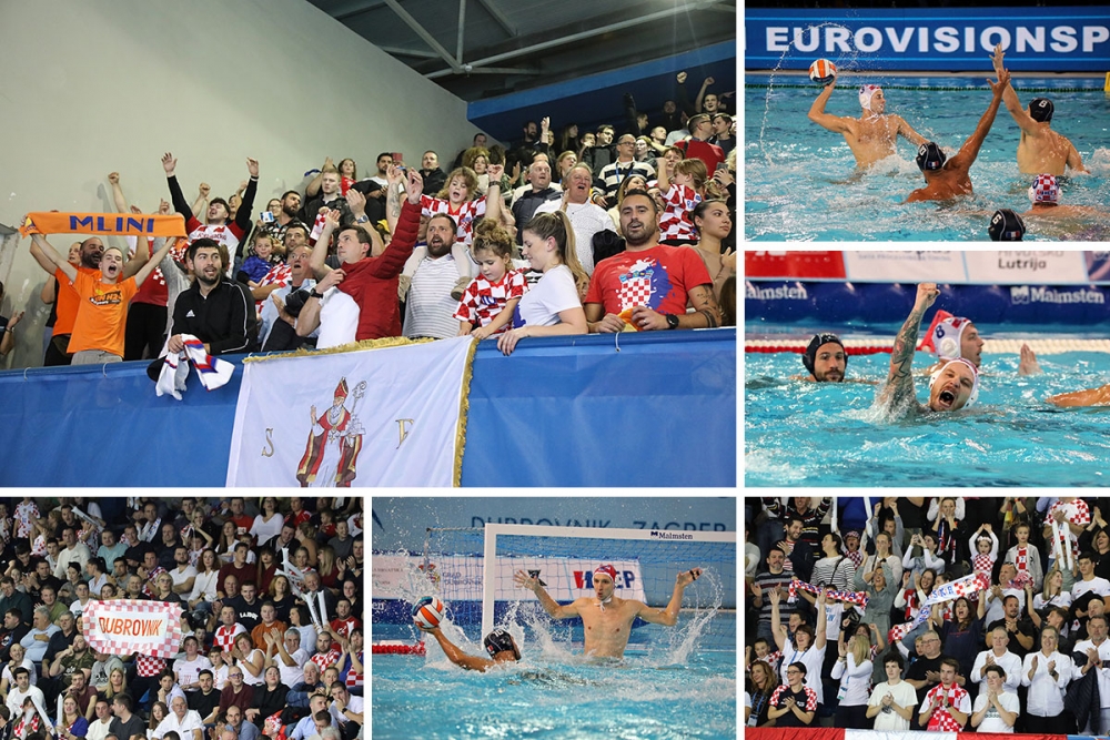 Hrvatska nadigrala Francusku, odlična atmosfera na tribinama gru&scaron;kog bazena (FOTOGALERIJA)